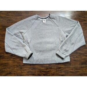 Nike Tech Fleece Pullover Crewneck Sweatshirt L Gray Cropped Streetwear Athletic